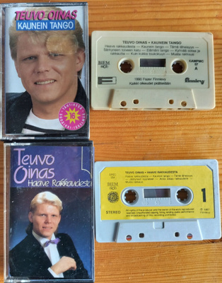 TEUVO OINAS-HAAVE RAKKAUDESTA KAUNEIN TANGO-2 KPL KASETTEJA
