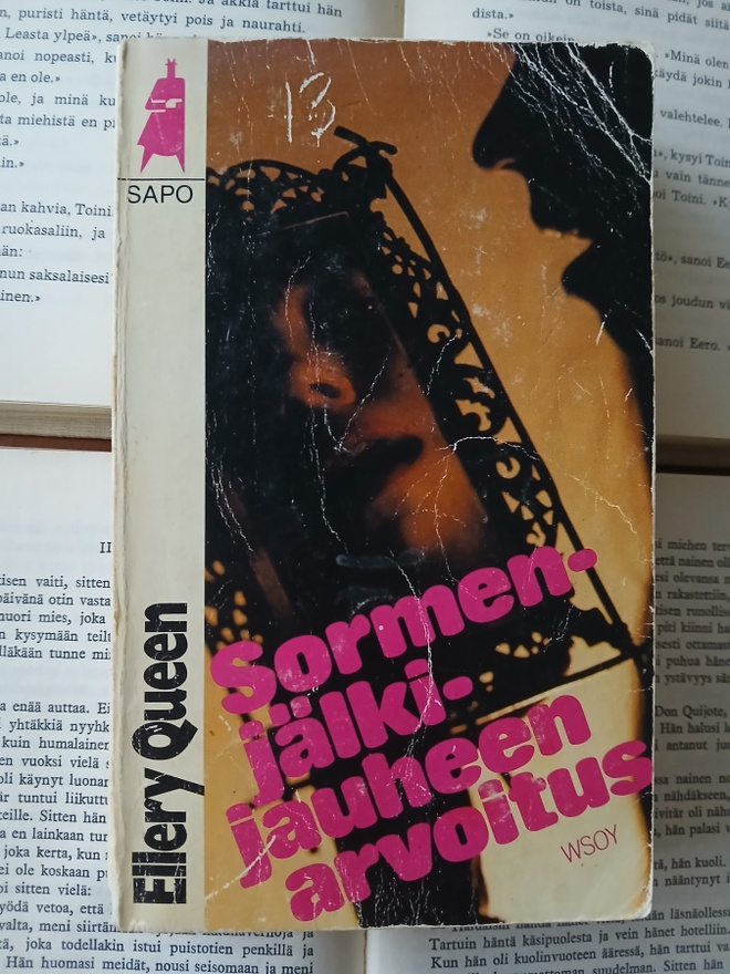 Ellery Queen - Sormenjälkijauheen arvoitus (pokkari)