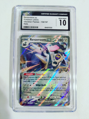 Revavroom ex - Obsidian Flames 156/197 Holo CGC 10