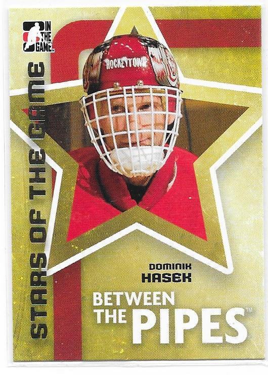 2006-07 Between The Pipes #61 Dominik Hasek Detroit MV