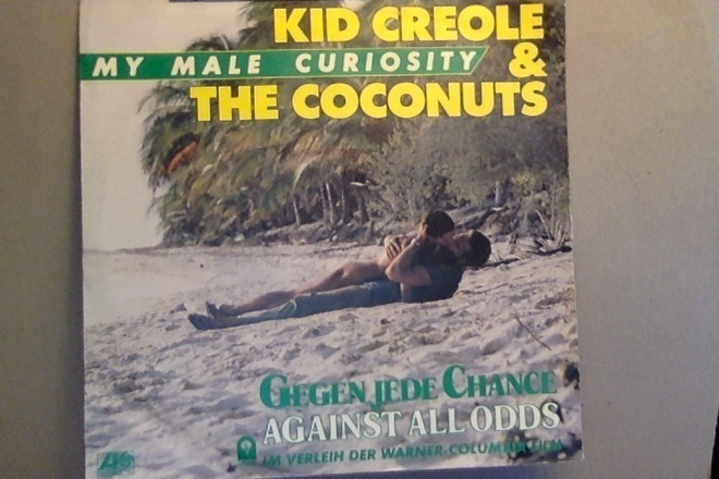 KID CREOLE AND THE COCONUTS : MY MALE CURIOSITY :VINYYLI  7"