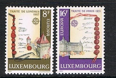 Luxemburg 1982 - Europa CEPT (2) ++