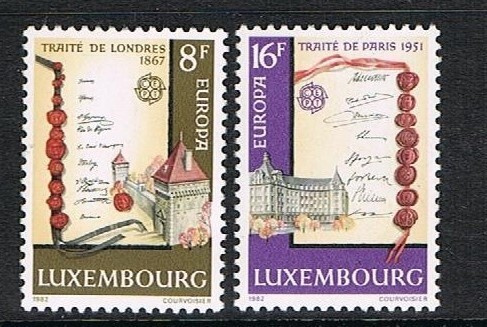 Luxemburg 1982 - Europa CEPT (2) ++