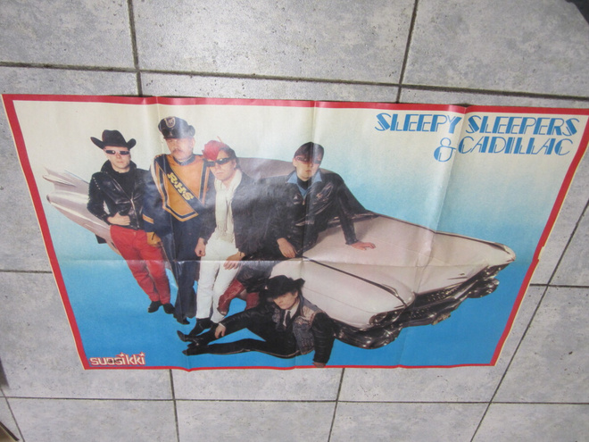 SLEEPY SLEEPERS CADILLAC - RETRO SUOSIKKI JULISTE