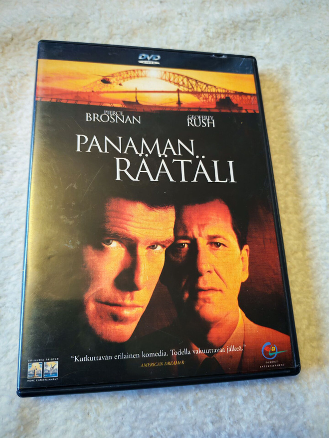DVD Panaman räätäli (Egmont)