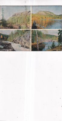 Kuusamo, sommitelmakortti    b645