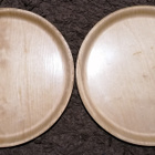 Vintage 35cm Backman koivuvaneri tarjottimet - pikkukuva 1