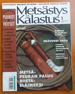 Muutama Metsästys ja Kalastus -lehti (2007-2013), 2 kuvaa