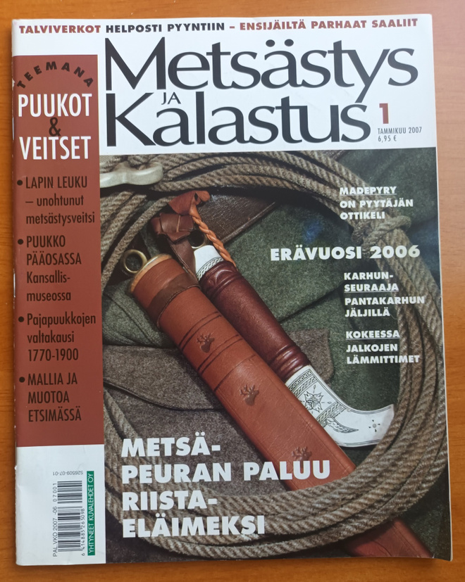 Muutama Metsästys ja Kalastus -lehti (2007-2013), 2 kuvaa