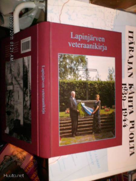 LAPINJÄRVEN VETERAANIKIRJA  ( 1 p. 1999 ) Sis.PK ! ! !