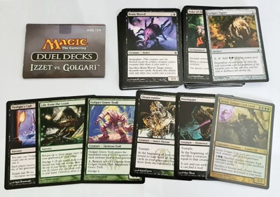 MTG - Izzet vs Golgari Duel Deck (Golgari kortit)