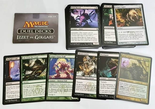 MTG - Izzet vs Golgari Duel Deck (Golgari kortit)