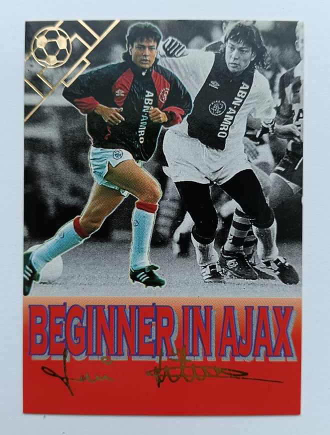 1996 Jari Litmanen Limited Edition #3 Beginner In Ajax