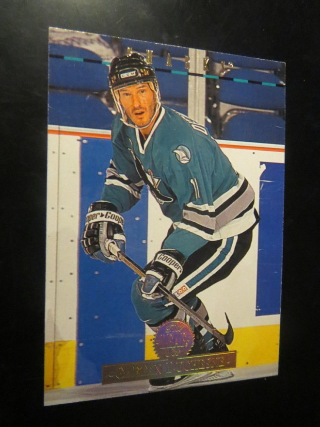 Gaetan Duchesne - Sharks jääkiekkokortti