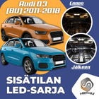 Audi Q3 (8U) Sisätilan LED-sarja 10-osainen - pikkukuva 1