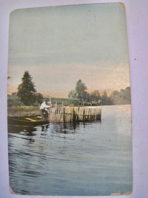 VANHA Postikortti Katiskan Kokija 1917