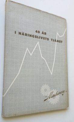 Lauri Kaila : 40 år i näringslivets tjänst - Oy Machinery...