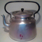 Vanha iso ALU Teepannu n.4,5L - pikkukuva 1