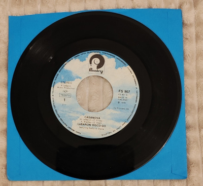 LeBaron Disco-Go Casanova 7"Single