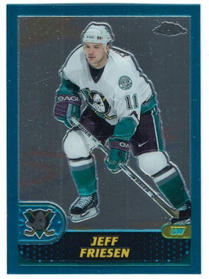 01-02 Topps Chrome #57 Jeff Friesen