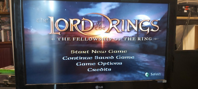 X-BOX Original - 2 Lord of the Ring sarjan peliä.
