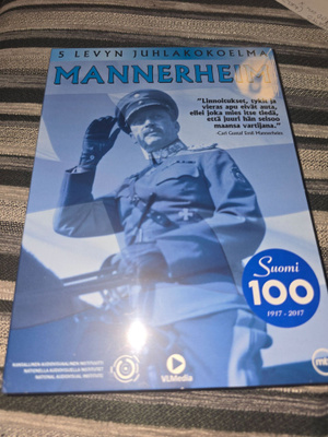 Mannerheim – 5 DVD juhlakokoelma – Suomi 100 – UUSI / MUOVEI