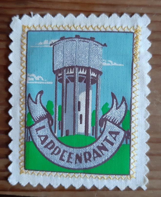 Lappeenranta vintage kangasmerkki
