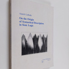 Anneli Luhtala : On the origin of syntactical description... - pikkukuva 1