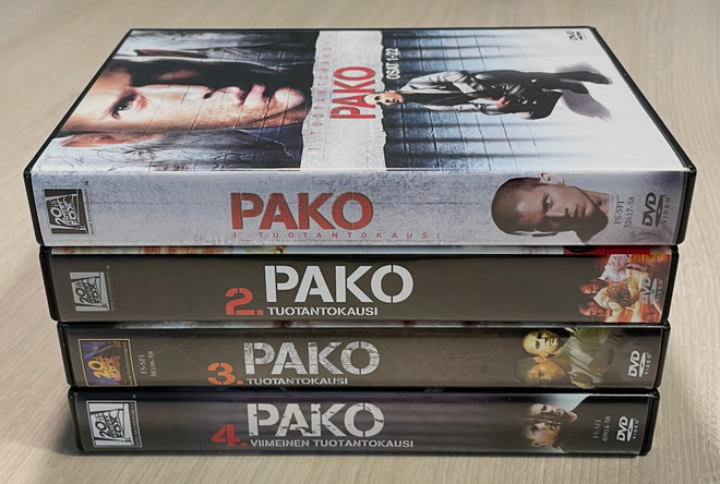 PAKO (2005-2009) koko TV-sarja (22DVD)