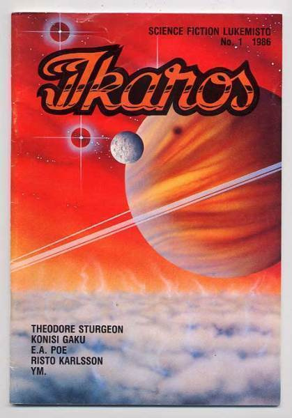 Ikaros 1/1986 (ensimmäinen ilmestynyt Ikaros-lehti)