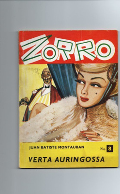 EL ZORRO n:o 8 1958 Verta aurinngossa