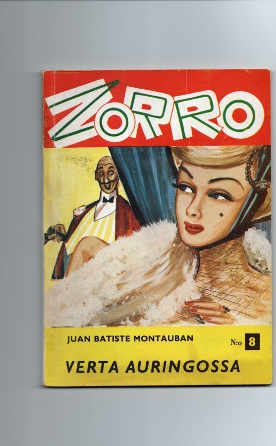 EL ZORRO n:o 8 1958 Verta aurinngossa