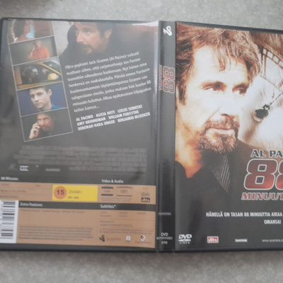 88 minuuttia dvd,al pacino