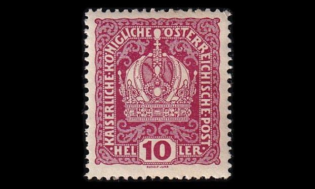 Itävalta 188 ** Käyttösarja 10 H (1916)