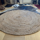 Pyöreä juuttimatto 120 cm - pikkukuva 1