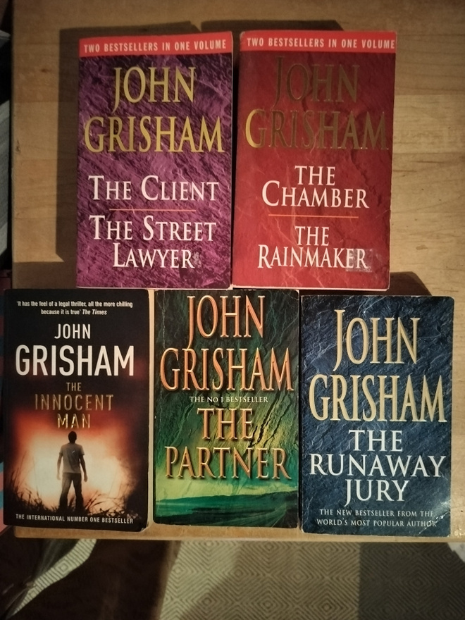 John Grisham x7 - In english