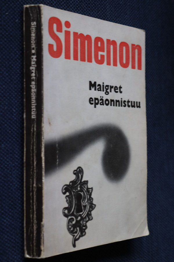 Simenon : Maigret epäonnistuu ( 1.p. 1959 )
