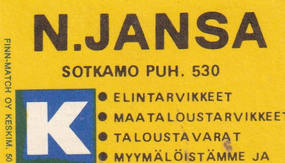 Sotkamo, N. Jansa   b584
