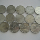 5 PENNIÄ 1977 - 1990 14 KP SARJA - pikkukuva 2