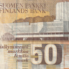 Suomi 50 markkaa, Litt A 1986 - 3088363547 - pikkukuva 2