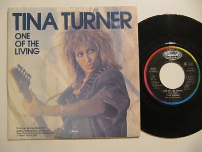 Tina Turner One Of The Living 7" sinkku Eri Painos