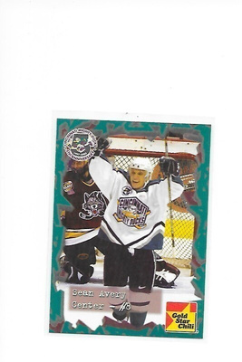 2001-02 Cincinnati Mighty Ducks #8 Sean Avery ex- Pelicans