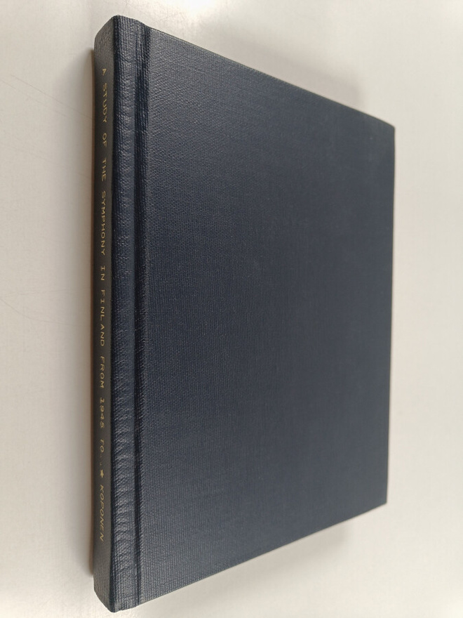 Glenn Norman Koponen : A Study of the Symphony in Finland...