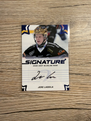 Blueline 26-27 Signature rare Lassila JYP