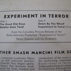 Henry Mancini Experiment in Terror 7 45 Soundtrack Saksa '62 - pikkukuva 3