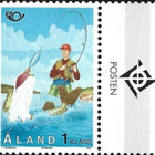 Åland 1995 Pohjola 1. lk välilöpari logo ** LaPe 102 - pikkukuva 1