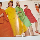 Vintage kaava lehti Neue Mode - pikkukuva 2