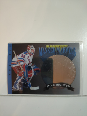 1994-95 Donruss - Masked Marvels #8 Mike Richter