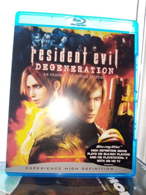 BLU-RAY RESIDENT EVIL degeneration ( SIS POSTIKULU)