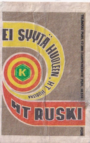 HT Ruski, Ei syytä huoleen , Kesko  3/12